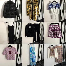 Burberry Loewe Chanel versatile short-sleeved shirts and pants collection-5394  